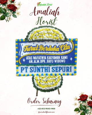 Papan Bunga Duka di Ciateul