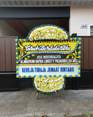 Papan Bunga Duka di Ciateul