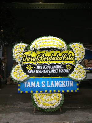 Papan Bunga Duka di Ciateul
